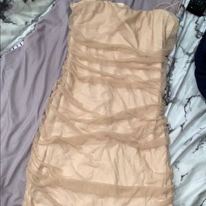 Nude dress